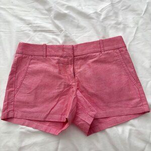 Size 2 J. Crew Pink shorts